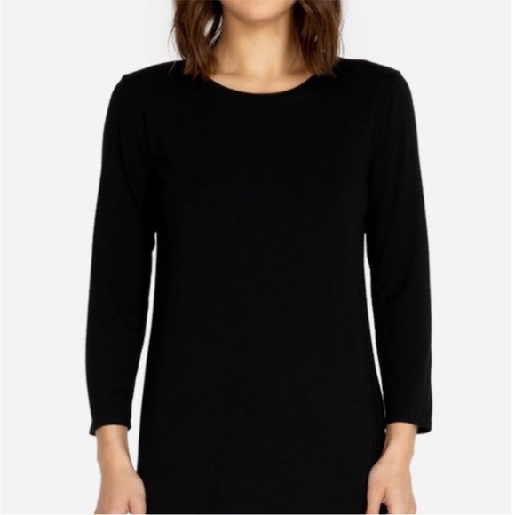 NWT Johnny Was Calme 3/4" Length Basic Tee Top, S - Picture 2 of 4